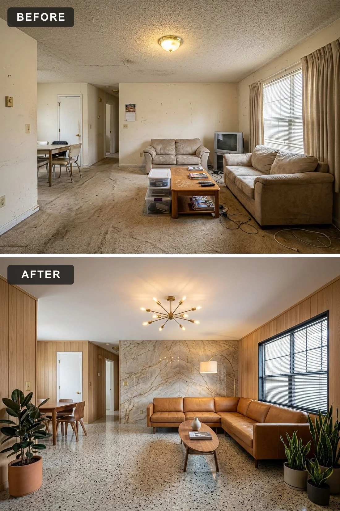 3. Mid-Century Modern