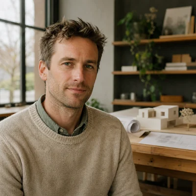 Soren Whitlock, architect and founder of Home Plans Ideas