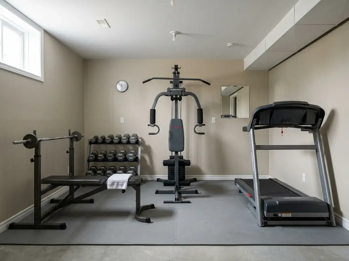 11 Stunning Basement Home Gym Makeovers That Will Inspire You