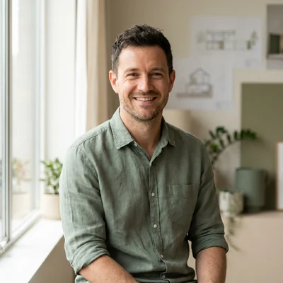 Elliot Calloway, interior & renovation designer and co-founder of Home Plans Ideas